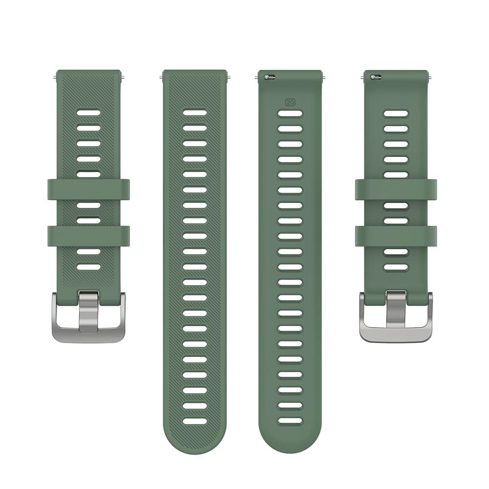 20mm Silicone Strap For Garmin Forerunner 55 158 245 645 Smart Watch Band for Garmin Venu 2 Plus/Vivoactive 5