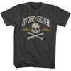 Stone Sour Skull And Bones Smoke Music T-shirt Tops Tees Men's Women's Unisex