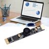 USB Camera Module 2MP 1080P 160 Degree Distortion Free Auto Focus Laptop Webcam Board with Dual Micr