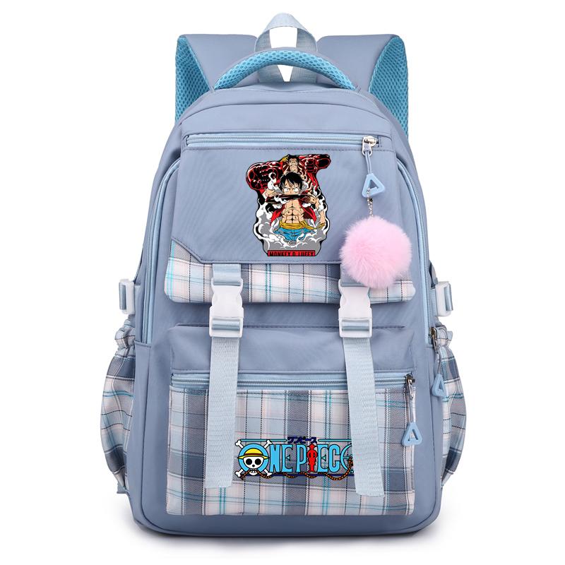 Аниме One Piece Printed College Bag Bag Document Bag Teen Back To School Холщовый рюкзак для девочек и мальчиков, студенческая сумка для ноутбука, мужская и женская дорожная сумка, рюкзак
