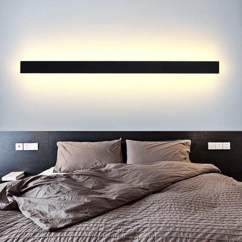 Surface-Mounted LED Wall Lamp: Sleek Bedroom & Living Room Decor