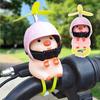 Cute Pig Toy Decor Helmet Decal for Car Motorcycle Decoration Wearing Helmet Car Styling Ornaments Bike Motor Driving Decor