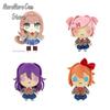 Плюшевый аксессуар для косплея Моники из Doki Doki Literature Club - Стиль школьной формы (Пиджак+Юбка+Красный Галстук) Косплей персонажа