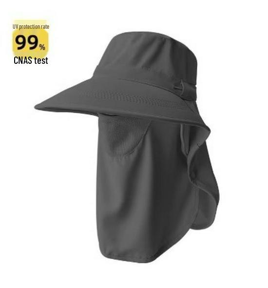 Женская дышащая шляпа от солнца с маской для лица и защитой шеи - защита от УФ-лучей для лета на открытом воздухе