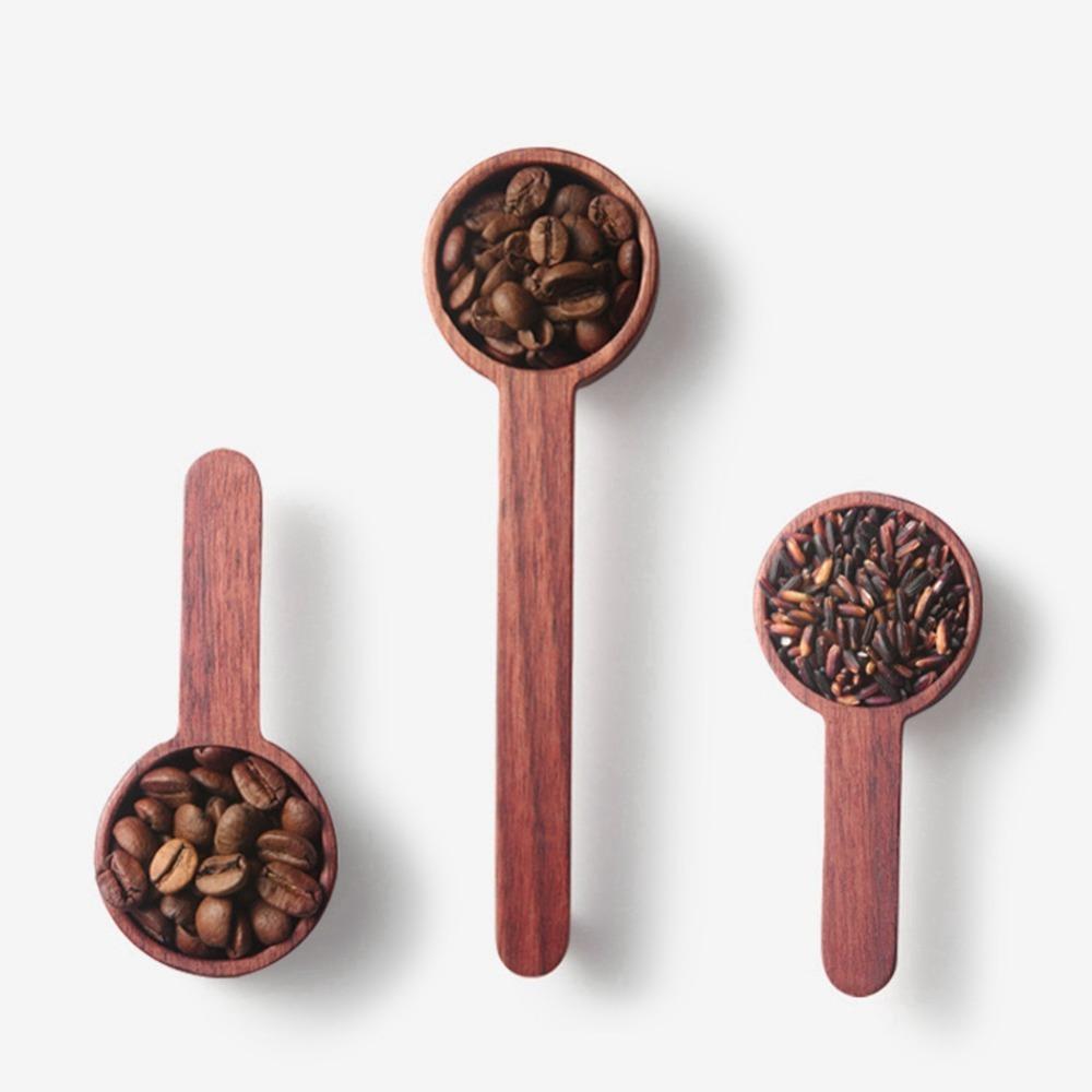 Wooden Wooden Measuring Spoon Brown Kitchen Measuring Tools Coffee Spoon  Coffee Measuring