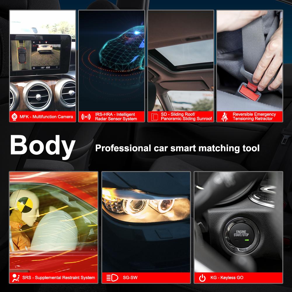 KONNWEI KW460 Obd2 Scanner for Mercedes Benz ABS Airbag Oil ABS EPB DPF SRS TPMS Reset Full Systems Auto Diagnostic Tool