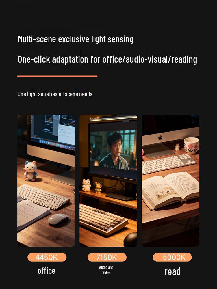 Светодиодная настольная лампа полного спектра с антибликовым покрытием, высоким индексом цветопередачи Ra95 и защитой глаз