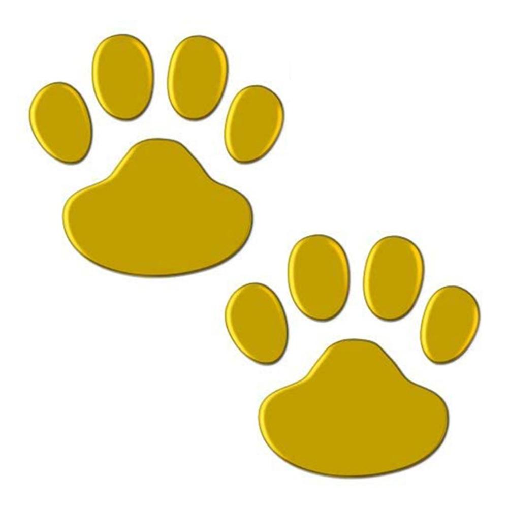 Cat Dog Footprint Bumper PVC Windshield Decals Footprint Sticker Car Stickers Autos Window Decal