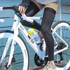 WestBiking Summer Cycling Knee Pads, Sun Protection, Ice Silk Leg Sleeves, Sports Knee Guards, Leg Protectors, One Pair, Size L