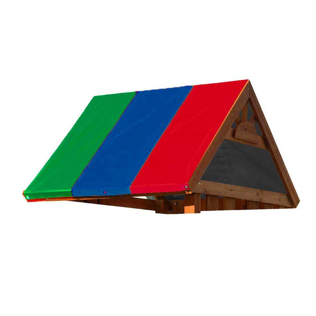 Устойчивый к солнцу сменный тент, подходящий для уличных игровых площадок, дворовых качелей, ветрозащитный, пылезащитный навес