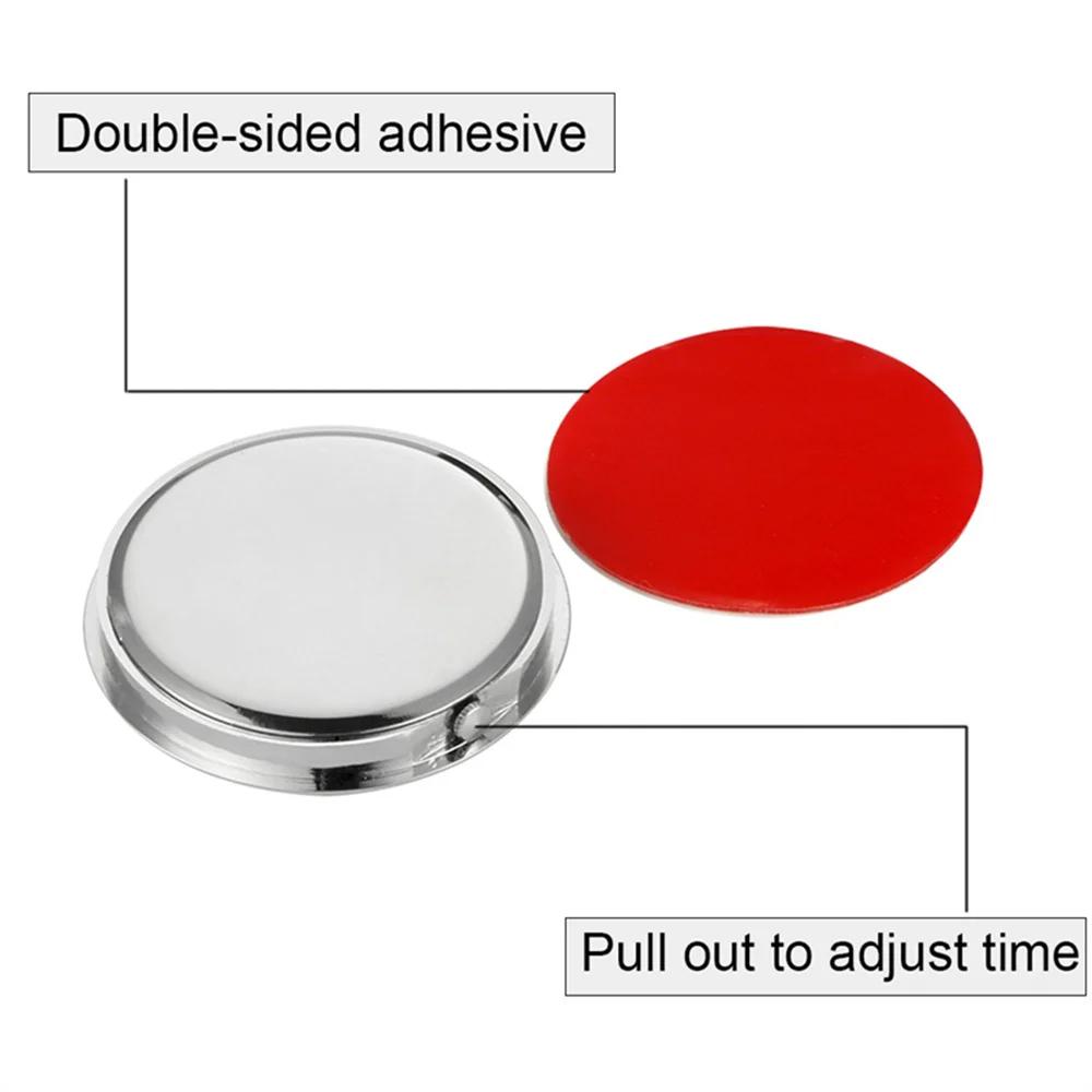 Автомобильные часы Светящиеся мини-автомобили Внутренние наклеиваемые цифровые часы Механические кварцевые часы Автомобильные украшения Автомобильные аксессуары Подарки