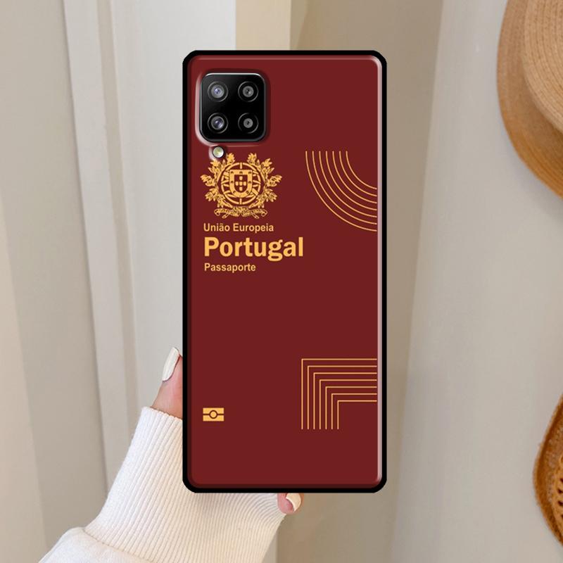 Portugal Passport Print For Samsung Galaxy A14 A34 A54 A51 A71 A31 A12 A22 A32 A52 A50 A13 A33 A53 A73 Back Case