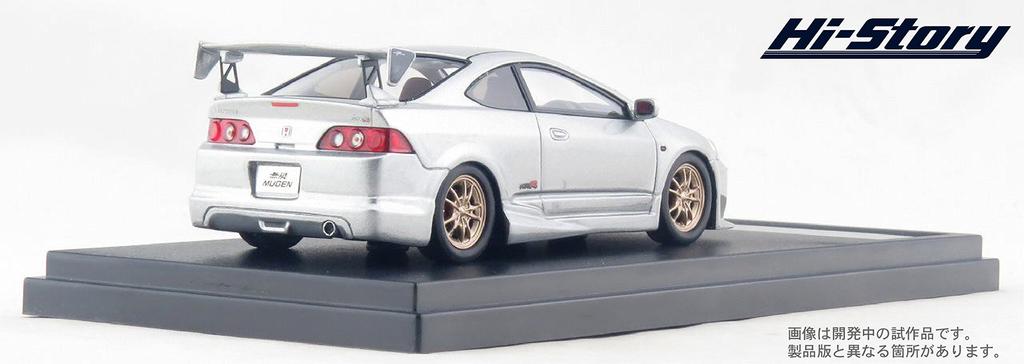 Hi Story Honda INTEGRA TYPE R Mugen MUGEN Alabaster Silver Metallic Готовое изделие 1/43 (2004)