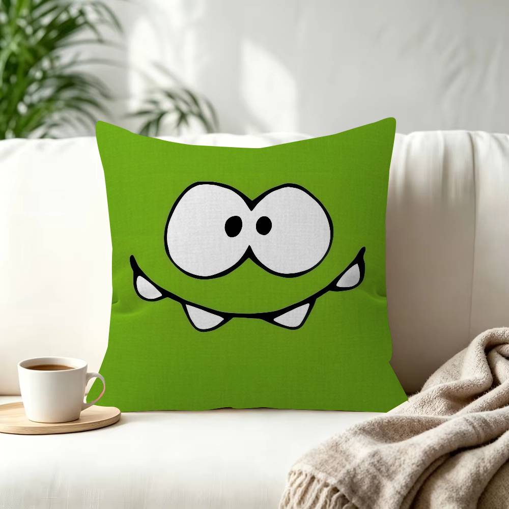 Аниме ooOm fun Nom Stories Стильная декоративная наволочка (наполнитель не входит в комплект) дизайн с имитацией вышивки