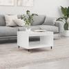 VidaXL Coffee Table White 60x50x40 Cm Engineered Wood 829244