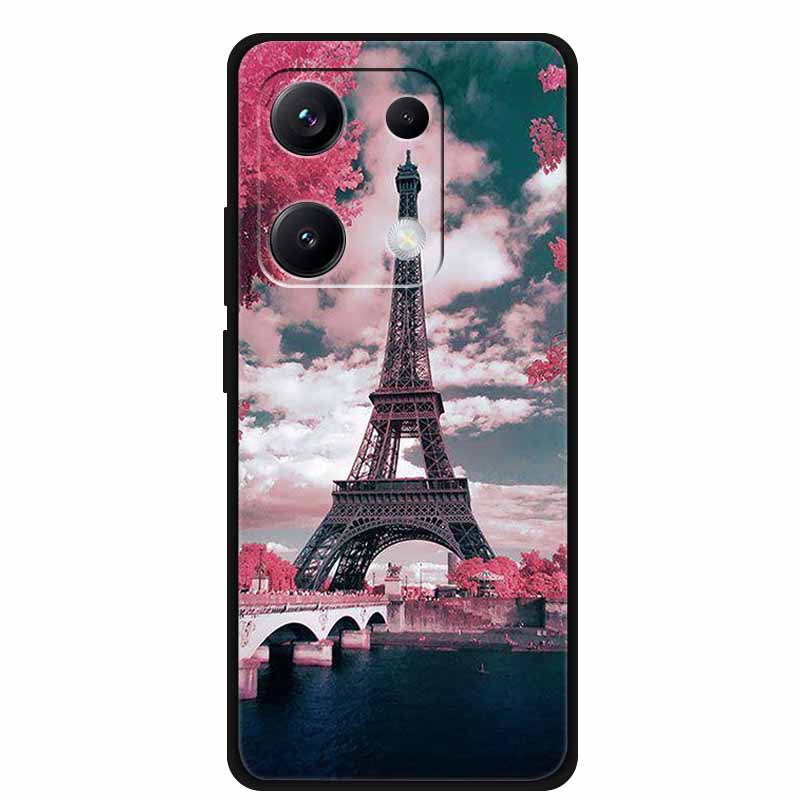 For Xiaomi Redmi Note 14S Case 2025 Soft Black TPU Phone Case Redmi Note 14S Silicone Back Cover For Redmi Note 14S 14 s Fundas