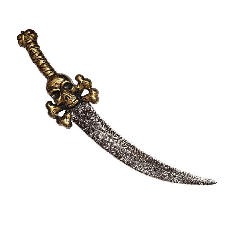 Pirate Skull Handle Cutlass Toy Prop Sword