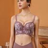 Gather Bra Women Lace Sexy Upper Support Bra Push Up Adjustable Invisible Bra Female Sensual Lingerie Fancy Underwear