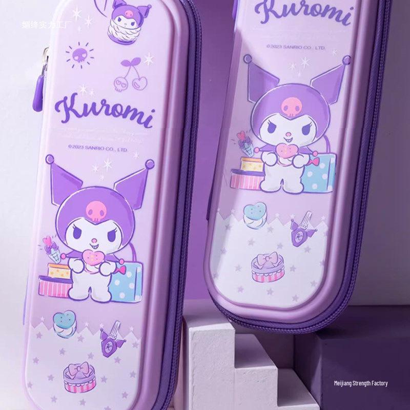 Kuromi & Cinnamoroll Melody Pencil Case for Primary School Girls