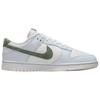 Nike Женские кроссовки Dunk Low Светло-серебристый Можжевелово-зеленый Серый Белый IM3371-030