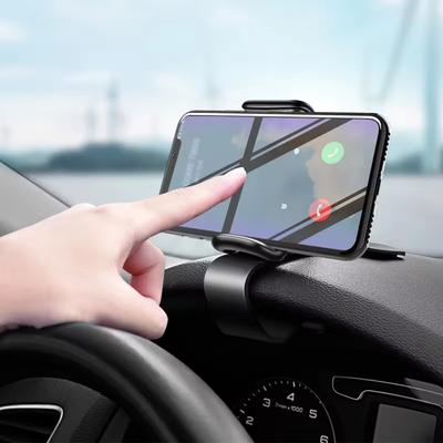 Автомобильный держатель для телефона Легкий зажим Крепление Подставка Панель Многофункциональный Универсальный Приборная панель GPS-навигация Мобильная поддержка Для автомобиля