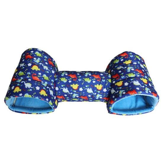 Кровать-туннель для маленьких животных, плюшевая кровать-гнездо для хомяка, морская свинка, уютное укрытие, тепло