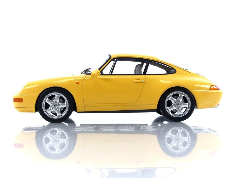 NOREV Porsche 911 Carrera 94 Yellow Scale Model 187596 1/18