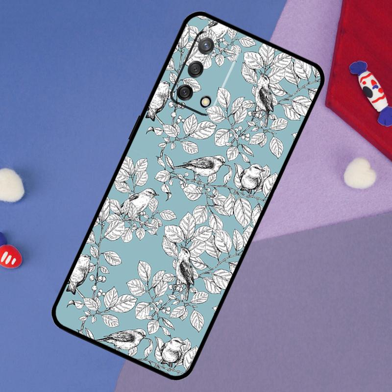Чехол Birds Flock для OPPO A98 A78 A58 A18 A96 A76 A16 A15 A17 A77 A5 A9 A74 A94 A52 A72 A53S A54S A57S