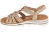 RIEKER Сандалии, Женские бежевые босоножки