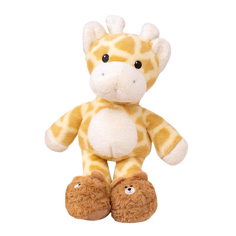 Adorable Plush Deer and Giraffe Doll - Perfect Birthday Gift for Girls