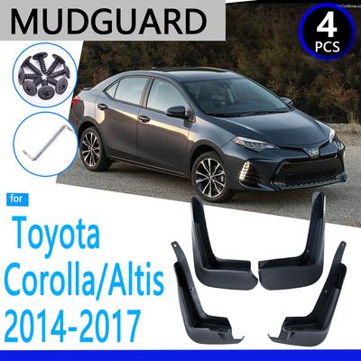 Крылья для Toyota Corolla Altis E170 2014 2015 2016 2017 автомобильные аксессуары брызговик Fender авто замена
