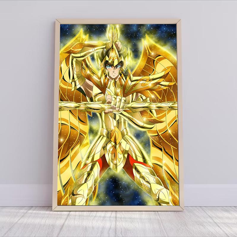 Saint Seiya Anime Poster Home Decoration Posters for Wall Decoration Painting on Canvas Decorative Paintings Room Decor Art the