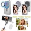 Magnetic Phone Vlog Selfie Monitor Screen Back Camera Monitor Phone Vlog Selfie Screen for Selfie Vlog Live Accessory