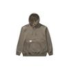 Vans X Wtaps Collaboration Свободная толстовка с капюшоном на шнурке и принтом букв на спине Мужские толстовки с капюшоном Оливково-зеленый VN0A7SPSYLS