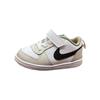 Court Borough Comfortable Sports Durable Breathable Low-Top Sneakers Baby Sneakers Gray White DZ2788-101