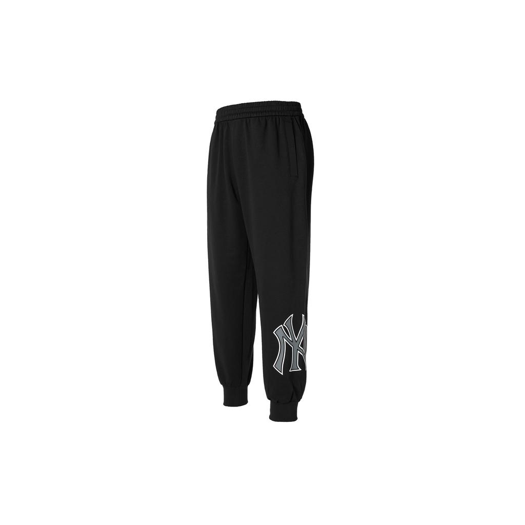New MLB Knitted Sports Pants Unisex Black 3APTB0331-50BKS