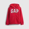 Gap Boys' Faux Lambswool Logo Zip-Up Hoodie