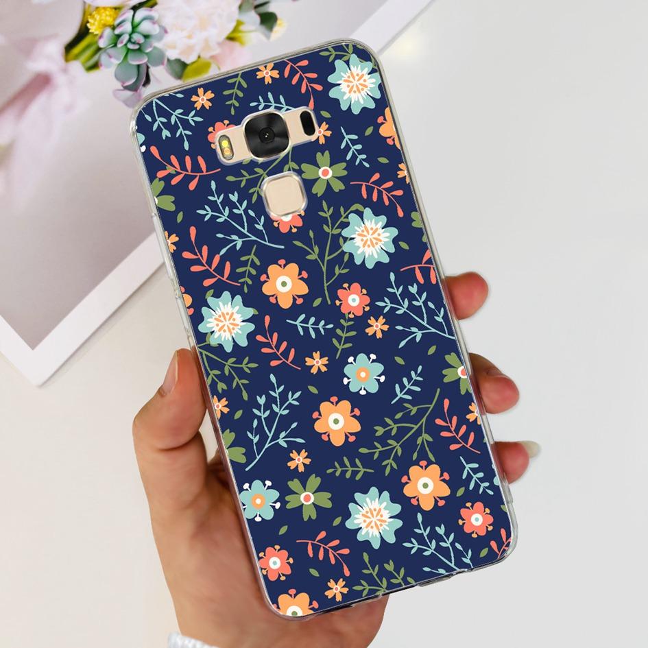 Чехол для Asus ZenFone 3 Max ZC553KL Популярный Цветок Бабочка Мягкий Силиконовый Чехол для Телефона Для ASUS X00DD X00DDA XOODD ZC553KL Funda