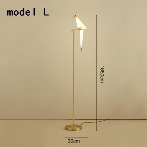 Подвесной светильник в скандинавском стиле с золотой птичьей клеткой для гостиной, спальни, оригами, птичий светильник для кухни, подвесной светильник для столовой, бумажные светильники для дома
