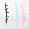 Siawadeky Eyeglass Holds 5 Set of Stylish Sunglasses Storage Easy Plastic Display Eyeglass Display Collection Shop Stand, Glasses, 2, Rack, Assembly,