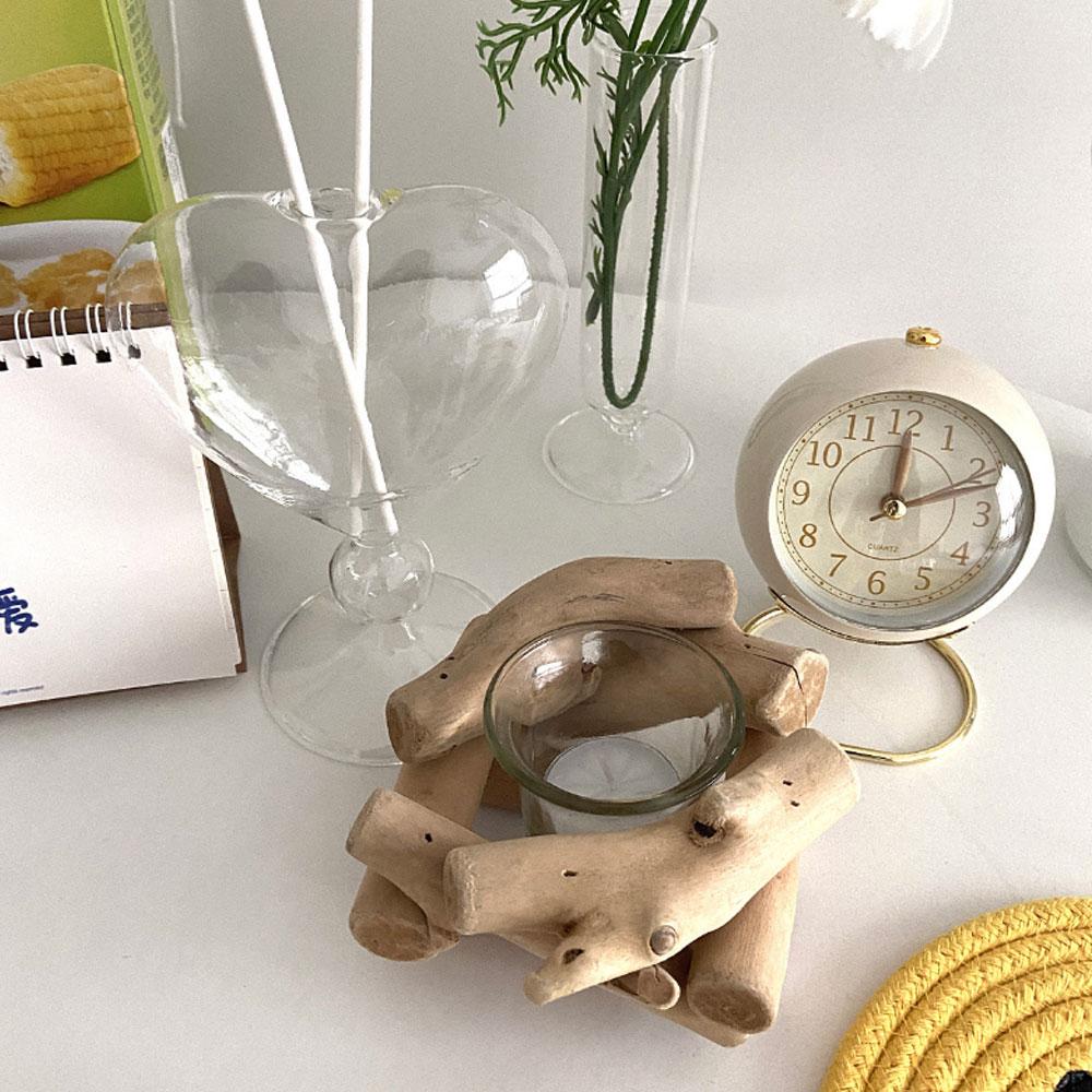 Ретро пасторальный стильдеревянный подсвечник домашний декор свадебные украшения аксессуары подсвечники для гостиной Candelabro