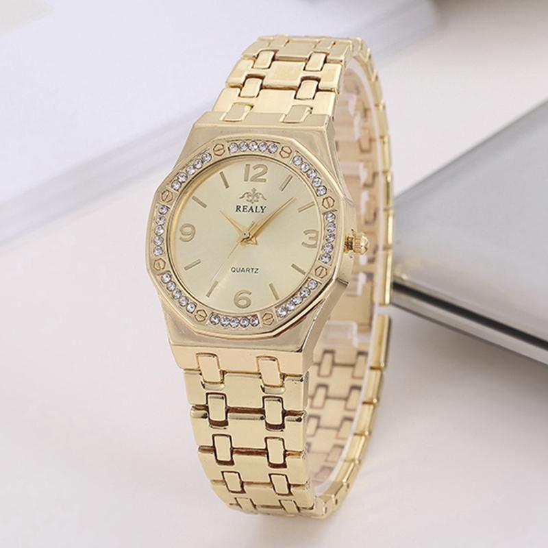 New Steel Band Women Watches Luxury Quartz Ladies Fashion Rose Gold Diamond Female Bracelet Wristwatches Clock Relogio Feminino