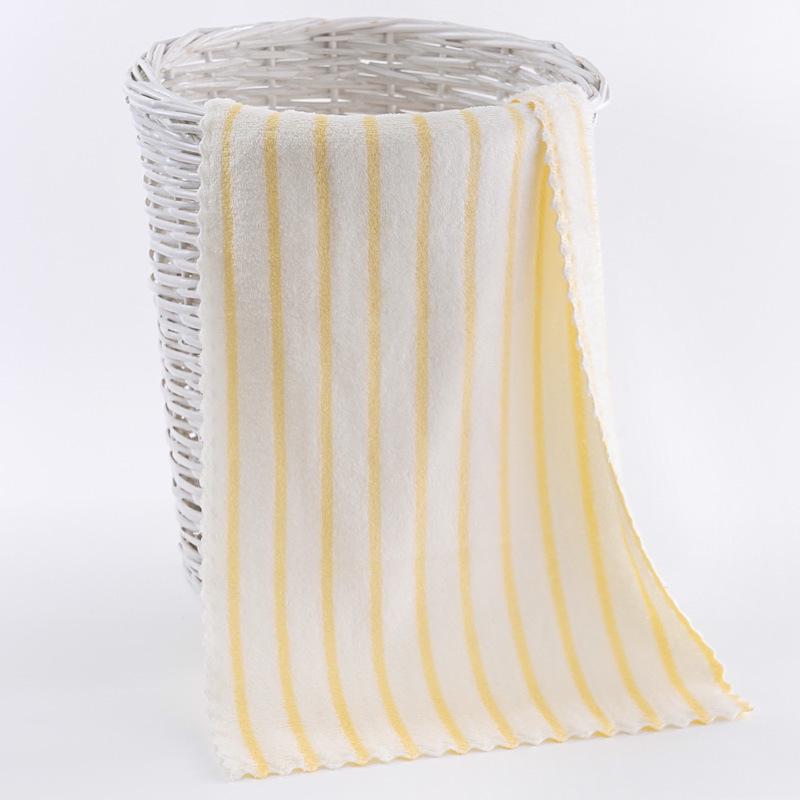 Набор толстых полотенец из кораллового флиса - Впитывающие, не оставляющие ворсинок, быстросохнущие мочалки (Пятипредметный, 30x60 см)