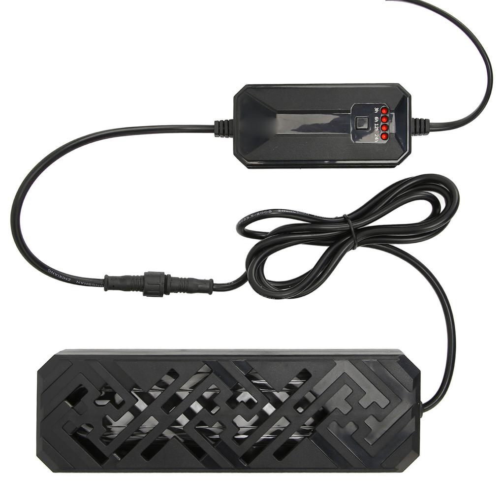 Аквариумный светильник для очистки воды с регулировкой времени, погружной УФ-светильник для очистки воды для аквариума