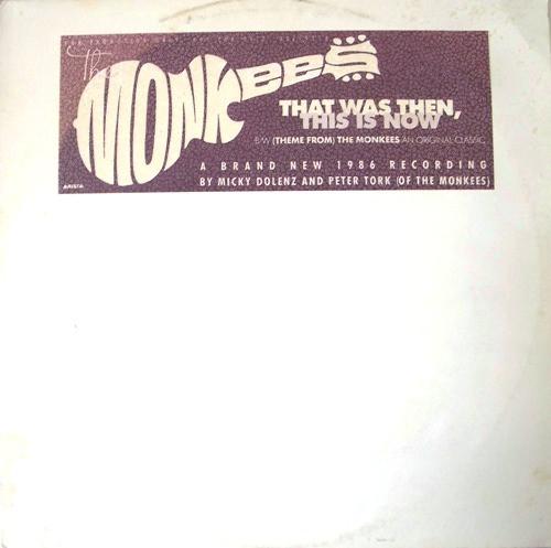 12-дюймовая пластинка MONKEES That Was Then This Is Now Тема ADP9518PROMO ARISTA 1986 США Рок Б/у