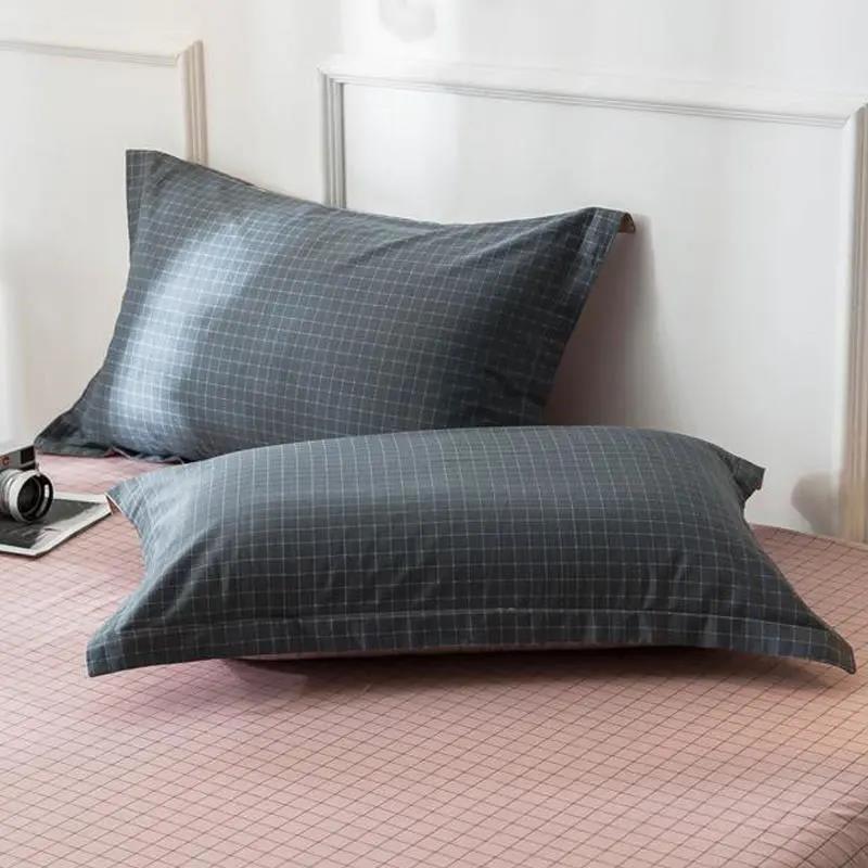 Наволочка, большая одинарная простая мультяшная студенческая подушка для общежития, набор 48*74 см