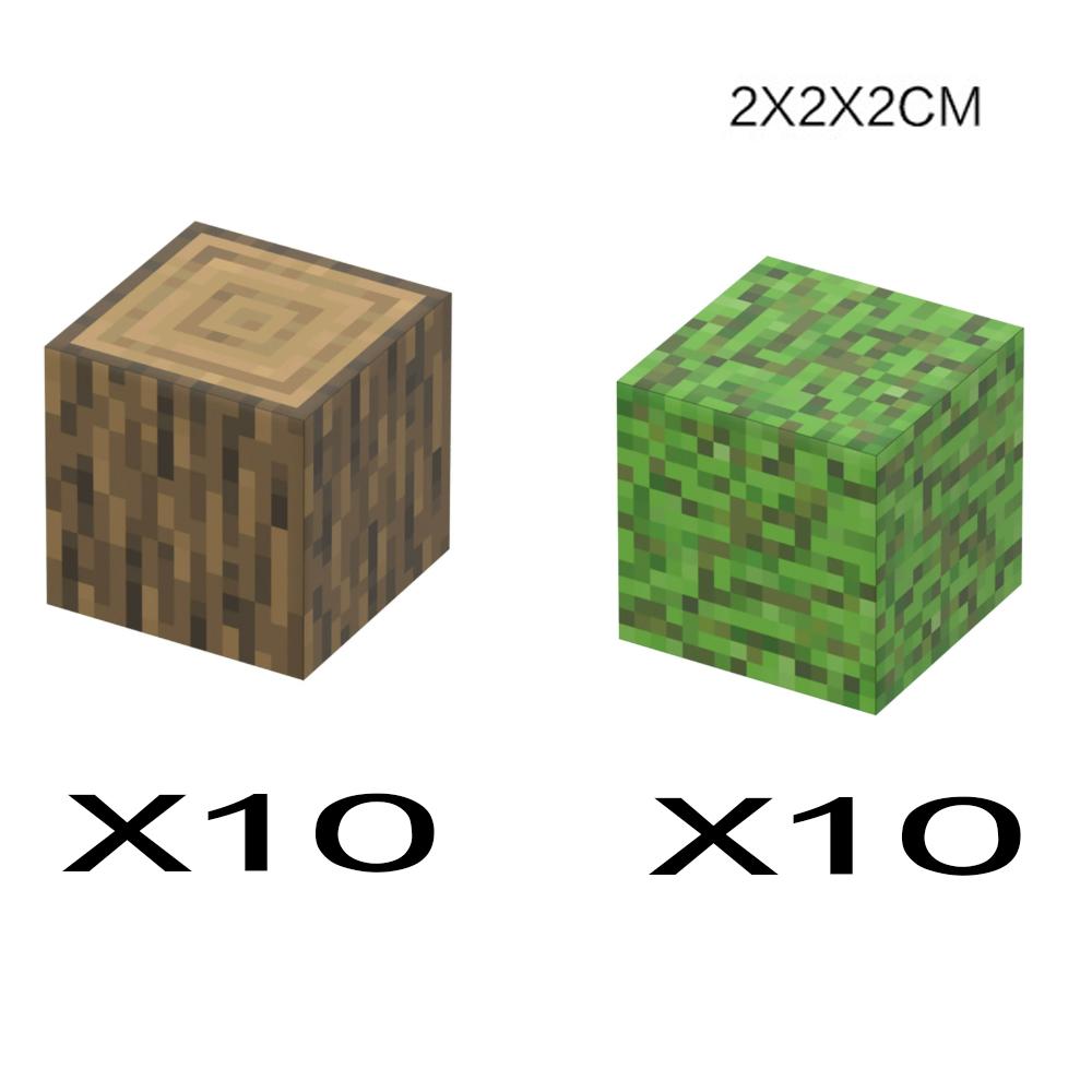 Животное Пшеничный Блок Сцена Строительство Майн Мир Магнитная Базовая Пластина Магнитные Строительные Блоки Игрушки Детские Игрушки Подарок Сделай Сам 2СМ X045