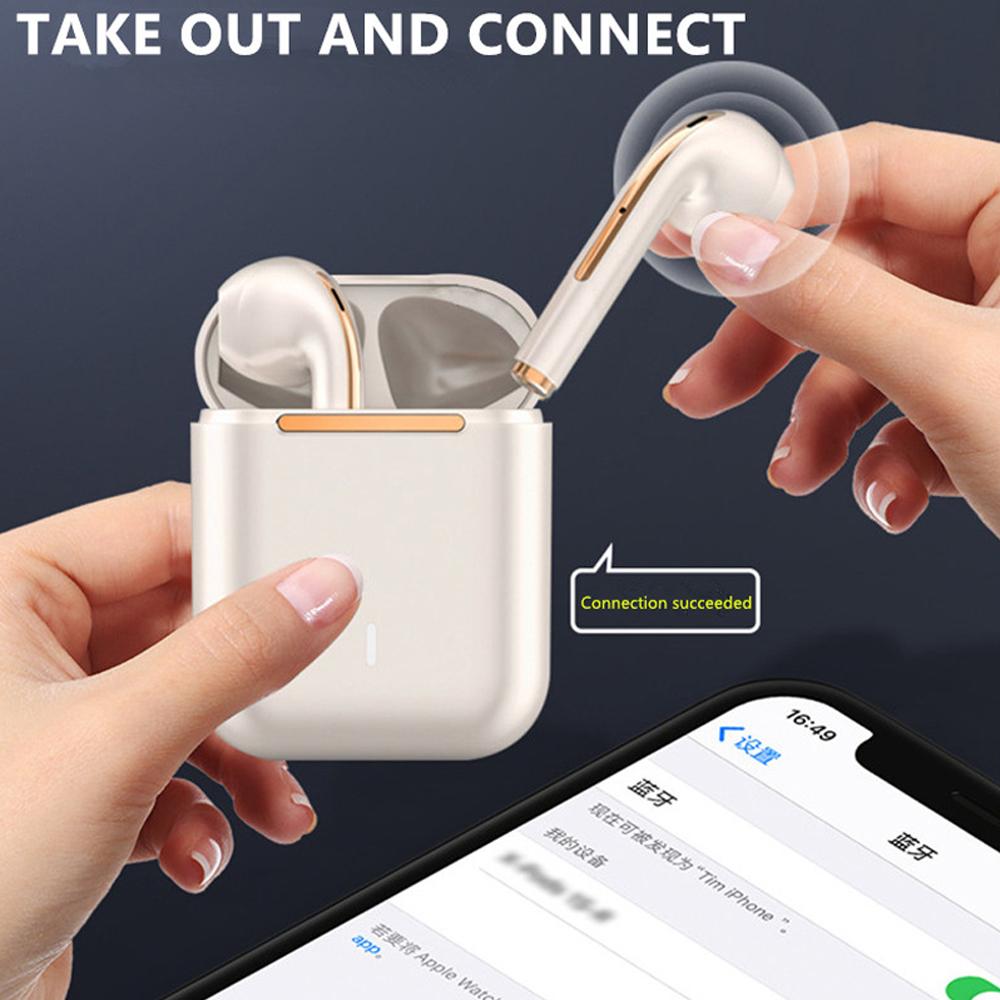 YurKem TWS Bluetooth игровые наушники стерео гарнитура настоящие беспроводные спортивные наушники-вкладыши наушники громкой связи с микрофоном для мобильного телефона