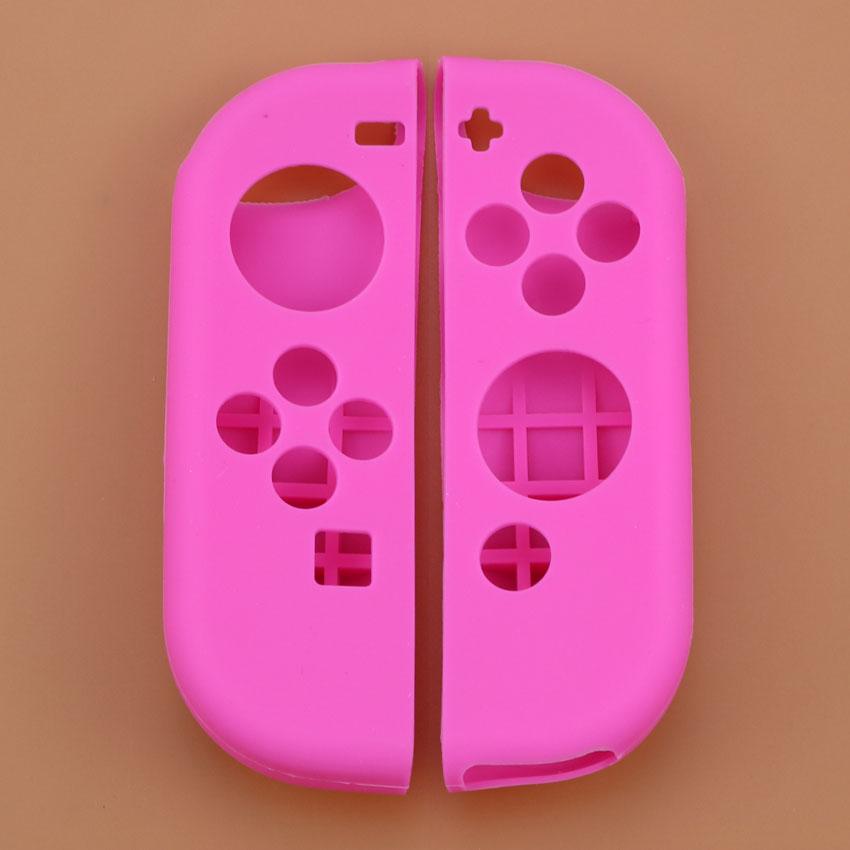 JCD 1Set Left Right Soft Silicone Rubber Grip Gel Guard L R Controller Gamepad Sleeve Case Cover For Switch Joy-Con Joycon NS