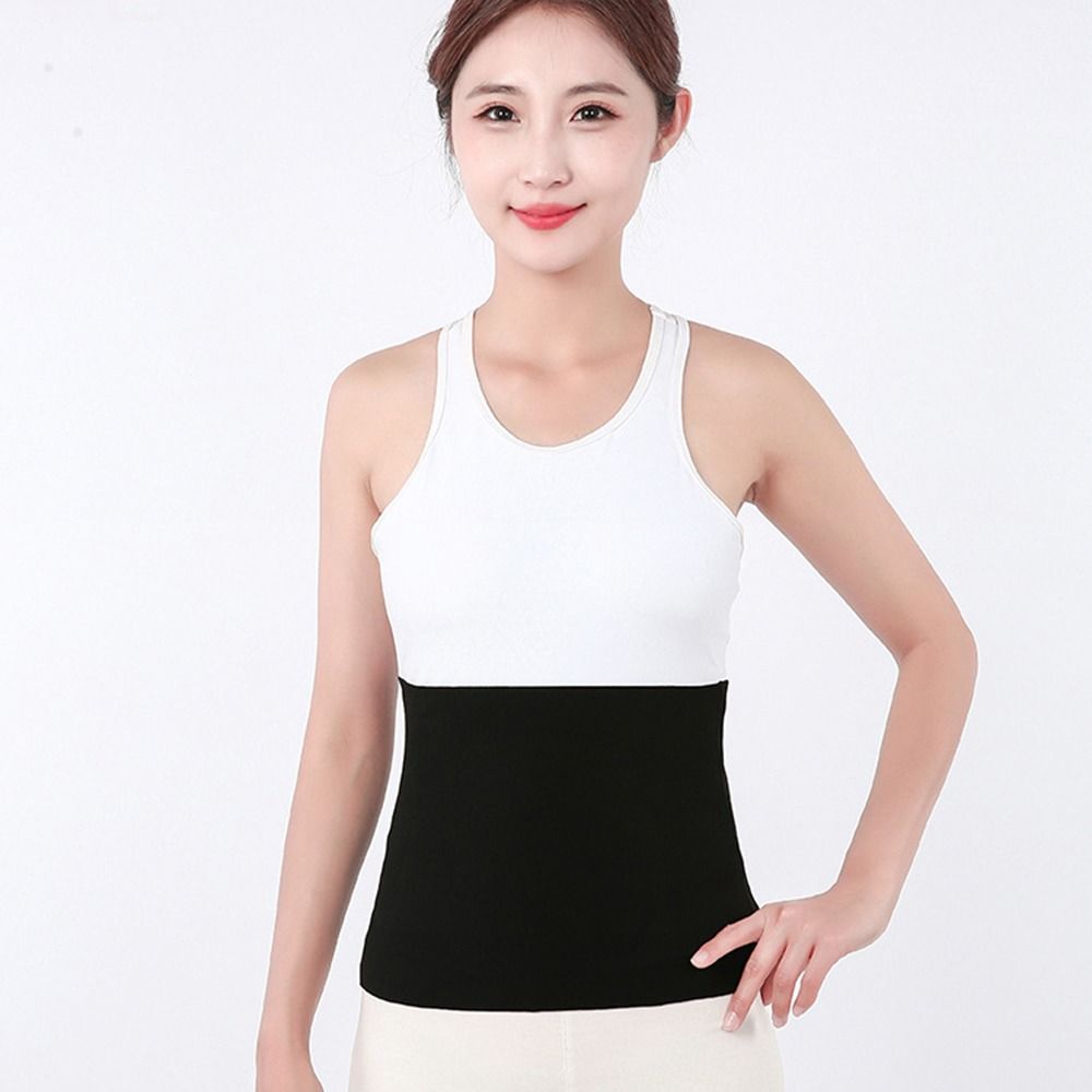 Traceless Fleece Waist Warmer High Elastic Abdominal Wrap Elderly People